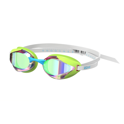 Adult Competitive Electroplated Swim Goggles (Silicone-Coated — Long-Lasting Anti-Fog) 626501260