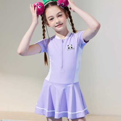 ZOKE青少年休闲女童连体裙摆125604501