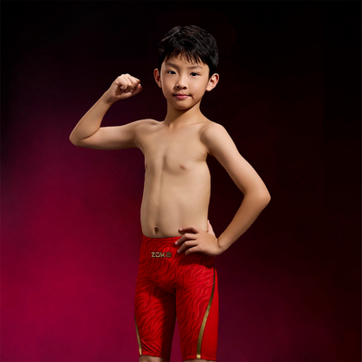ZOKE青少年竞技五分泳裤126526897