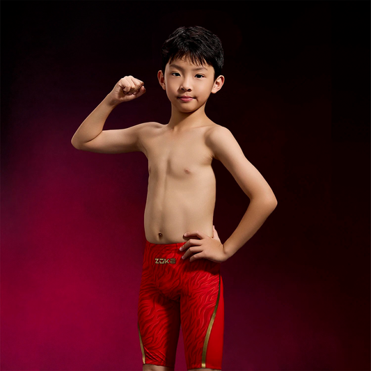 ZOKE青少年竞技五分泳裤126526897
