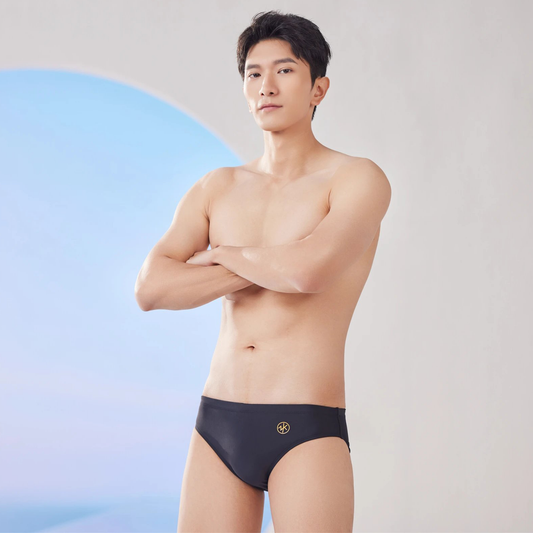 ZOKE男子训练三角泳裤125536802