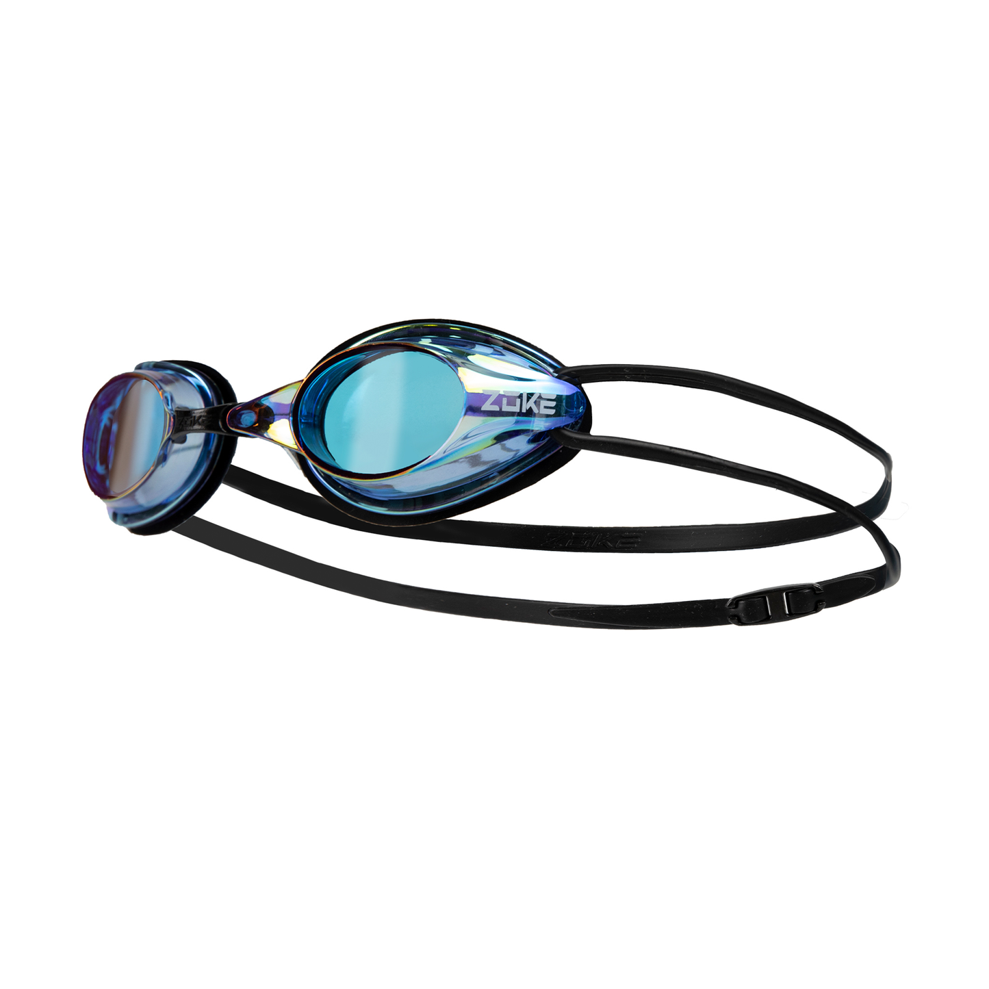 Adult Competitive Electroplated Prescription Swim Goggles — 624501303