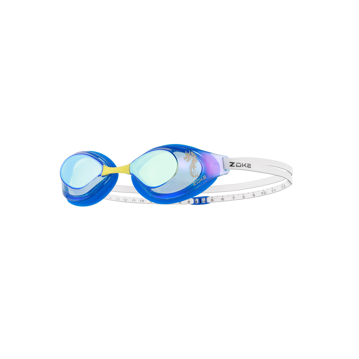 Adult Competitive Electroplated Swim Goggles 624601201